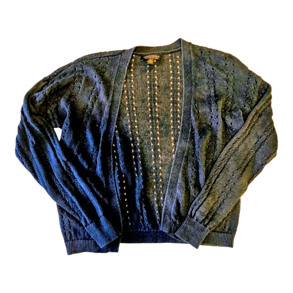 Banana‎ Republic Italian Linen Cardigan Small
